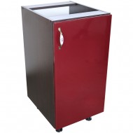 Corp inferior 40 cu 1 usa Zebra MDF rosu simplu Corp inferior 40 cu 1 usa Zebra MDF rosu simplu